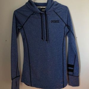 Pink Victoria’s Secret athletic hoodie